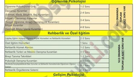 KPSS Eğitim Bilimleri Konuları: Hangi Konulara Öncelik Verilmeli?